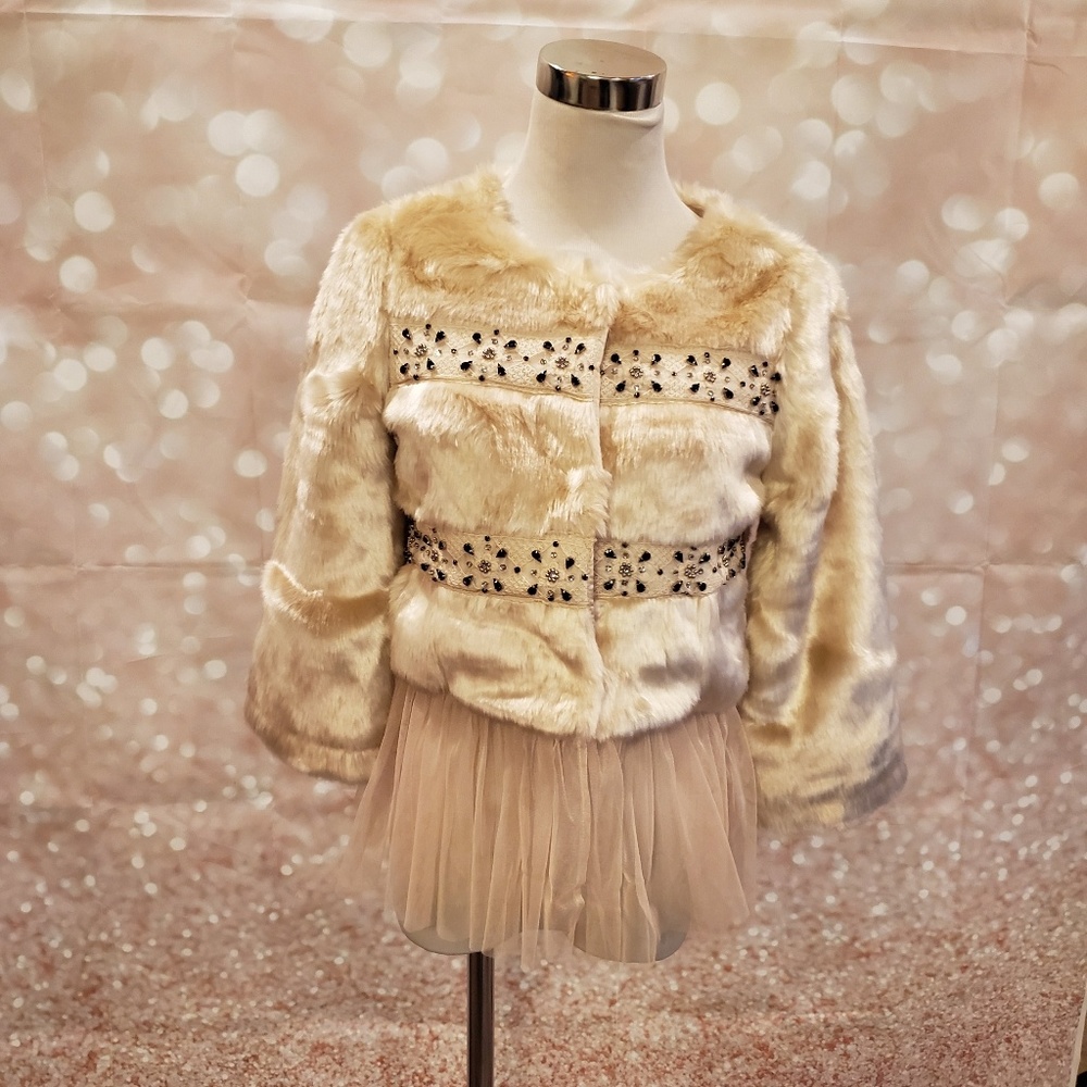 2 for $40 NWT Ryu Luxury Faux Fur Jacket - Picture 7 of 8